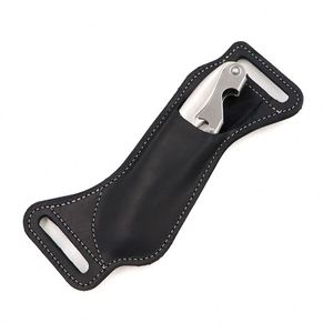 Étui en cuir pour couteau pliant, forme oreiller, vintage, étui de ceinture, pochette de ceinture, housse en cuir de vachette, support pour couteau de poche EDC - Product Image 2