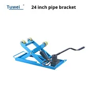 Coupe-tuyaux électrique Tuwei, support hydraulique pour tuyaux galvanisés, machine à rainurer, trépied de levage pour tuyaux en acier inoxydable