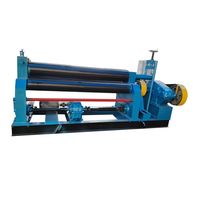 Machine à rouler les plaques bon marché de 10mm W11-10mmx2000mm 3 rouleaux Machine à cintrer les plaques Machine à cintrer les rouleaux fabriquée en Chine