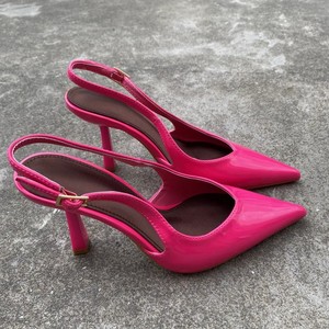 <span class=keywords><strong>Sandali</strong></span> con <span class=keywords><strong>Tacco</strong></span> Alto a Punta in Stile Europeo e Americano per Donne - Product Image 5
