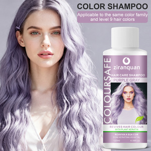 120ml Cross-Border English-Label Color-Saving &amp; <strong>Moisturizing</strong> <strong>Shampoo</strong> <strong>with</strong> Damage Repair for Silver-White and Ash-Gray Tones - Product Image 2