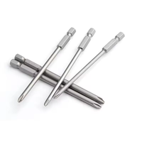 Embout de tournevis magnétique S2 PH de 50 mm, tige hexagonale de 1/4 pouce, embout Phillips, fourni par l'usine