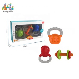 Konig Kids - Juego <span class=keywords><strong>de</strong></span> 3 Sonajeros <span class=keywords><strong>de</strong></span> Silicona Suave <span class=keywords><strong>para</strong></span> Bebés, Mordedores <span class=keywords><strong>de</strong></span> Grado Alimenticio <span class=keywords><strong>para</strong></span> 0-24 <span class=keywords><strong>Meses</strong></span>, Unisex - Product Image 5