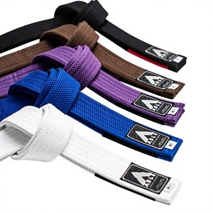 Ceinture de Jiu-Jitsu Brésilien Pearl Wave, ceinture de rangement en coton premium pour l'entraînement au Jiu-Jitsu, logo personnalisé, fabricant en gros - Product Image 3