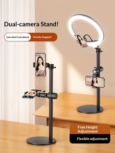 High Quality Light Selfie Stick Dimmable Led Cell <b>Phone</b> Holder <b>Table</b> Video Equipment Light Photography Stand <b>Phone</b> - Product Image 4