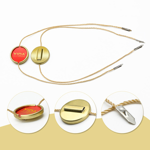 ห่วงรัดป้ายแขวนผ้าอลูมิเนียมทรงกลมแบบปรับแต่งได้ - Product Image 4