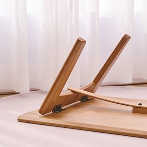 Custom Bamboo <strong>Folding</strong> Rectangular Laptop <strong>Table</strong> Desk <strong>Computer</strong> Stand - Product Image 6