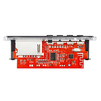 Módulo Amplificador de 40W/20W, Reproductor MP3, Placa Decodificadora Bluetooth 5.0, Módulo de Radio FM para Automóvil de 12V, Tarjeta Inalámbrica Manos Libres, Grabación de Audio