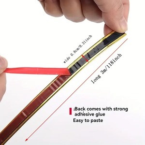 Stiker Dinding PVC Perekat Sendiri, Stiker Penutup Celah Dinding, Strip Dekorasi Pinggir, Strip Dekorasi Sudut - Product Image 6