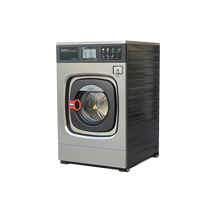 Laveuse industrielle/commerciale Oasis Soft Mount Touchscreen 20 kg, chauffage électrique/à vapeur, nettoyage à l'eau froide, garantie 2 ans