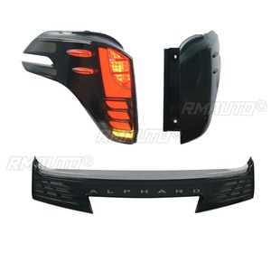 Pour Toyota Alphard 2015-2023 : Feux de jour LED, Phares antibrouillard étanches, Ensemble de feux arrière, Kit carrosserie - Product Image 6
