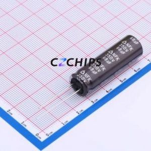 NFK350V68M12.5 * 40 Lo ตัวเก็บประจุอลูมิเนียมอิเล็กโทรไลติกผ่านรู D12.5xL40mm 68uF 20% 350V 516mA-120Hz - Product Image 1