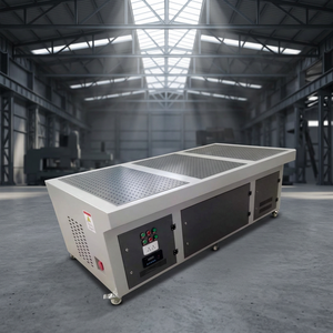 Banc de ponçage professionnel en métal avec système de filtration pour un environnement de travail propre - Product Image 1
