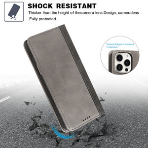 Étui magnétique pour téléphone portable avec porte-cartes pour Sony <span class=keywords><strong>Xperia</strong></span> L3 XZ3 <span class=keywords><strong>XA2</strong></span> Ultra L3 20, étui portefeuille en cuir avec béquille - Product Image 5