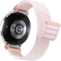 Sangle en nylon à boucle à dégagement rapide avec attache, compatible avec les montres Samsung Galaxy Watch 7/6/5/4