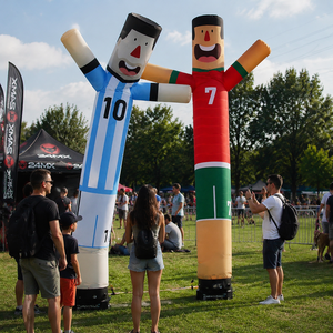 Danseur gonflable personnalisé en forme de star de football pour la décoration de festivals, les publicités commerciales, les événements de carnaval - Product Image 4
