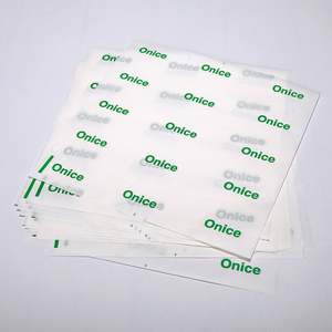 Custom Logo Printed GreaseProof Wax Sandwich Burger Wrapping <b>Paper</b> Food Grade Hamburger Packaging for Bread Pizza Snacks - Product Image 6