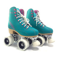 Patins élégants Patins à roulettes Patins souples Quad pour le divertissement à la patinoire intérieure