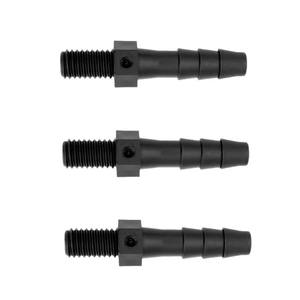 Joint d'expansion en caoutchouc fileté M8 en plastique PP JU, connecteur de tuyau d'eau de 32 mm, tube flexible noir - Product Image 5