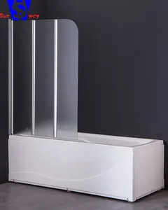 Pintu Shower Kaca Tanpa Bingkai untuk Penggunaan Di Rumah, Pintu Shower Geser Lembut, Pintu Shower Buram untuk Penggunaan Di Rumah 85X185Cm