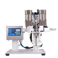 Machine de capsulage semi-automatique électrique pneumatique de table pour bouteilles cosmétiques/détergents – Équipement manuel