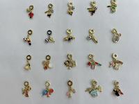 Collection Voyage : Breloques de Valise Adorables, Breloques Carte, Pendentifs Bijoux DIY, Pendentifs Mode, Breloques Mignonnes Fleur, Ours, Chat, Garçon, Fille