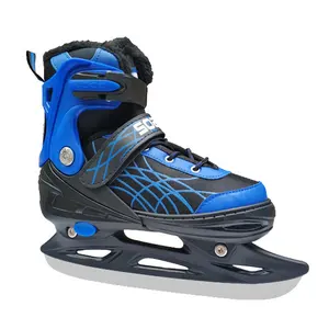 Popolare all'ingrosso regolare le dimensioni noleggio scarpe da skate sul ghiaccio per pattini da hockey su ghiaccio per bambini, adolescenti e adulti