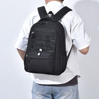 Durable tela Oxford gran capacidad Multi-compartimento ergonómico correas de hombro impermeable mochila escolar para estudiantes