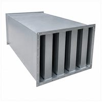 Système d'insertion de diffuseur acoustique premium pour conduits HVAC en ligne, insonorisant et suppresseur de bruit d'échappement