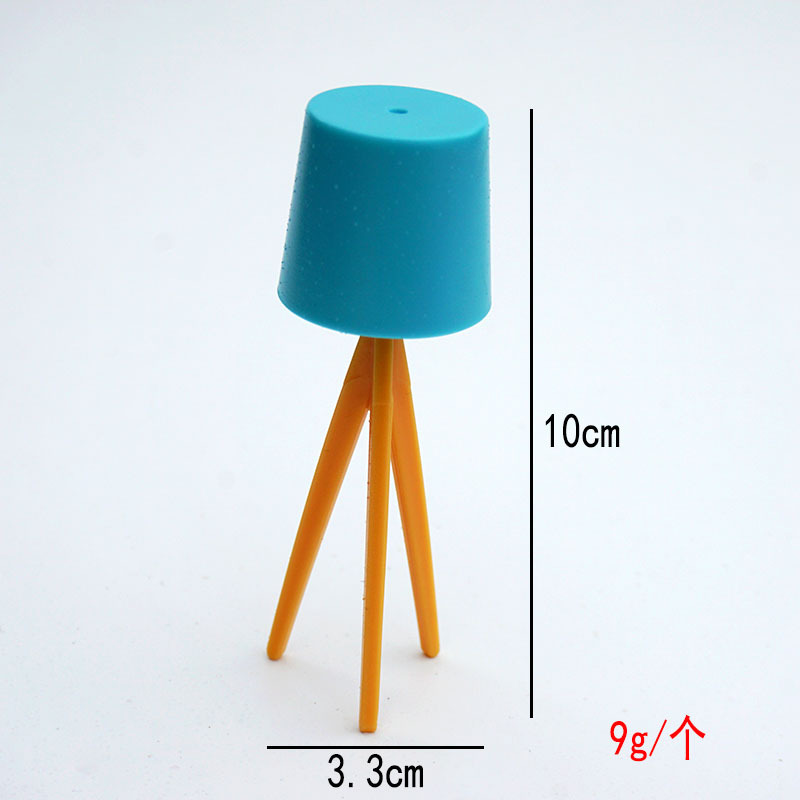 Blue table lamp