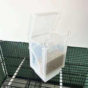 Otomatik Plastik Evcil Kuş Yem Kabı Papağan Güvercin Tohum Dağıtıcı Kuş Kafesi Kuş Kaseleri için Besleyici - Product Image 1