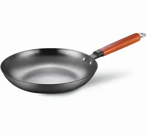 Eco-friendly Fry Pan Non Stick Stainless Steel Frying Pan Cast Iron Cookware Cast Iron Pan