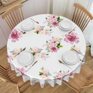 Nappe d'intérieur en polyester épais personnalisable imperméable et antidérapante résistante à l'huile et à la chaleur imprimée style Ins pour hôtels - Product Image 1