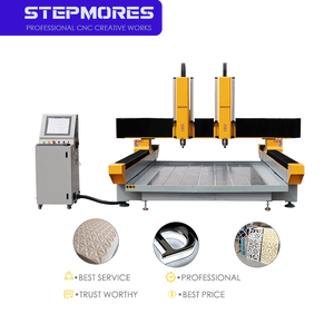 Fresatrice <span class=keywords><strong>CNC</strong></span> a Doppia Testa 3D <span class=keywords><strong>4D</strong></span> per Legno, Polistirolo, Schiuma EPS, Plastica, Macchina Rotativa <span class=keywords><strong>CNC</strong></span> 1325 1530 - Product Image 2