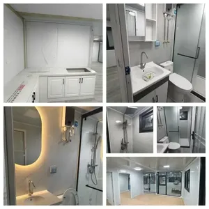 แผงแซนวิช20/40ft <span class=keywords><strong>EPS</strong></span> หรูหราขยายเข้าไปในบ้านตู้คอนเทนเนอร์แบบพับได้ด้วย1-3ห้องนอนและพื้นที่ขนาดใหญ่ - Product Image 3