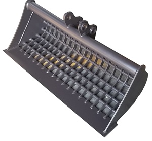 Seau à boue <span class=keywords><strong>squelette</strong></span> <span class=keywords><strong>pour</strong></span> <span class=keywords><strong>mini</strong></span>-pelles XINIU/Rhinoceros - Product Image 1