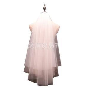 All'ingrosso Voile corto velo accessori da sposa a buon mercato Welon <span class=keywords><strong>Veu</strong></span> De Noiva velo da sposa Sluier Brautschleier da sposa BV010 - Product Image 5