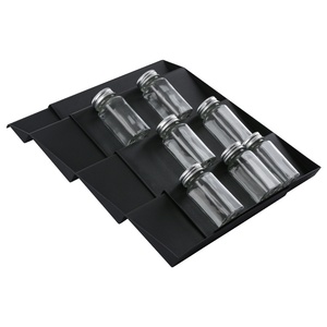 MIXWARES Ladder Style Foldable <strong>Plastic</strong> Cabinet Organizer Kitchen Counter <strong>Storage</strong> <strong>Shelf</strong> - Product Image 5