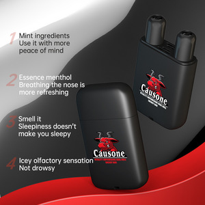 新款上市双孔翻盖式鼻冷却棒防晕车驾驶昏昏欲睡鼻冷却油 - Product Image 3