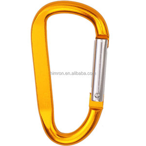 Multi-funzione in lega di alluminio moschettone da esterno zaino campeggio arrampicata boom da pesca gancio portachiavi con chiusura a scatto Clip - Product Image 1