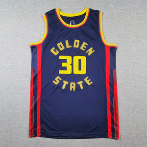 Bordado Personalizado al por Mayor de los <span class=keywords><strong>Golden</strong></span> <span class=keywords><strong>State</strong></span> <span class=keywords><strong>Warriors</strong></span> Temporada 2025 # 30 # 11 # <span class=keywords><strong>Camiseta</strong></span> de <span class=keywords><strong>Baloncesto</strong></span> 35, Malla de Poliéster, Unisex, Adulto, Transfronterizo - Product Image 3