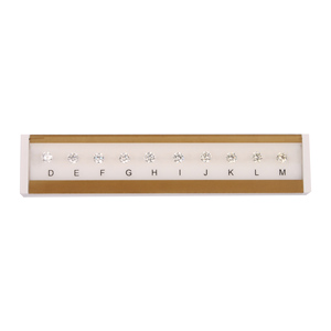 Kit de comparaison de couleurs de pierres précieuses DK101 Master Stone Set CZ, outil de référence pour la classification des couleurs de diamants, durable et économique. - Product Image 2