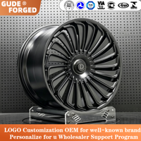 Jantes forgées GUDE pour Bentley Flying Spur Continental Bentayga Mulsanne RollsRoyce Cullinan Phantom Spectre LUX04