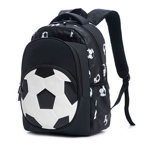 Sac à dos imprimé de football pour garçons sac d'école de football pour étudiants sac à dos en polyester de grande capacité à la mode pour garçons - Product Image 1