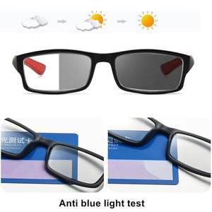 Gafas de Lectura Multifocales Fotocromáticas con Protección Anti Luz Azul, Lentes Progresivas que Cambian de Color, Unisex, Moda 2025 - Product Image 3