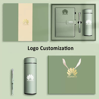 Ensemble cadeau de carnet personnalisable avec stylo et bouteille, carnet cadeau d'affaires, tasse isotherme, ensemble cadeau de carnet de luxe