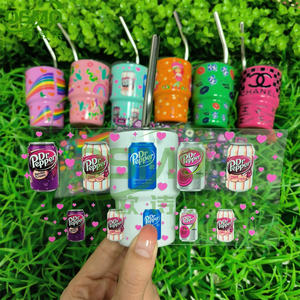 Osmo بالجملة 3 أونصة أوف Dtf كوب التفاف زودياك الزجاج يمكن التفاف الكرتون Libbey يلتف 3 أونصة طلقة صغيرة يلتف فوق بفوق بالة - Product Image 6