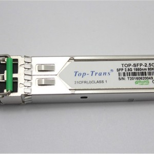 โมดูลออปติคอลท็อปทรานส์ เอสเอฟพี 2.5g 1680nm 80km Ddm สำหรับแลนแบบมีสาย - Product Image 4
