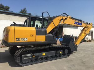 Excavadora de Orugas Mediana de Alta Eficiencia XE155D de 15 Toneladas con Accesorios de Martillo Hidráulico - Product Image 4