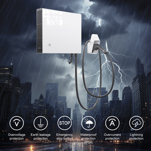 เครื่องชาร์จรถยนต์ไฟฟ้าแบบระบายความร้อนด้วยอากาศ CCS2 กันน้ำ IP65 กำลังไฟ 20 กิโลวัตต์ ระบบระบายความร้อนสูง - Product Image 6